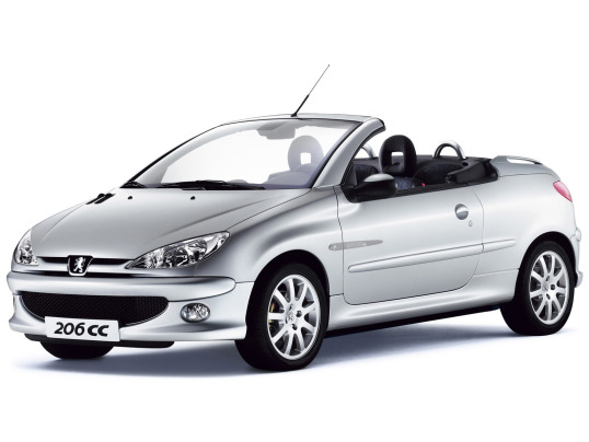Peugeot 206 CC Cabrio (09.2000 - 12.2008)